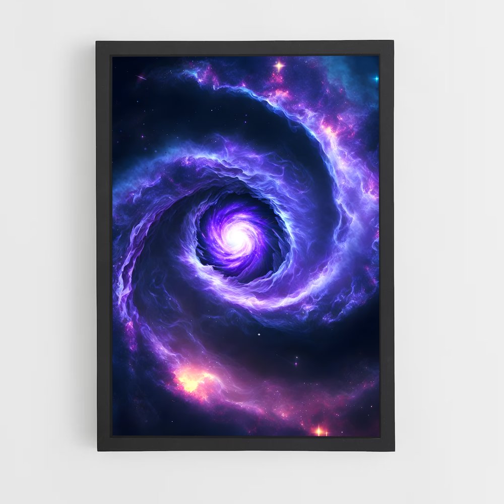 Poster Galaxie Tourbillon (vue 2)